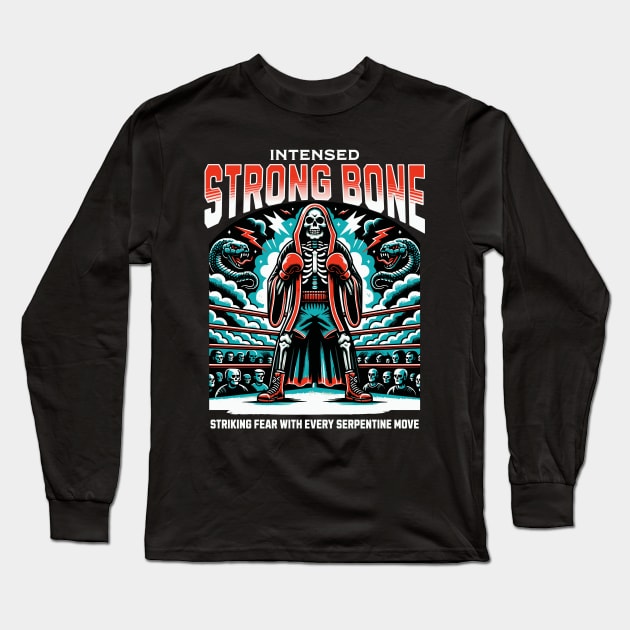 STRONG BONE Long Sleeve T-Shirt by Imaginate